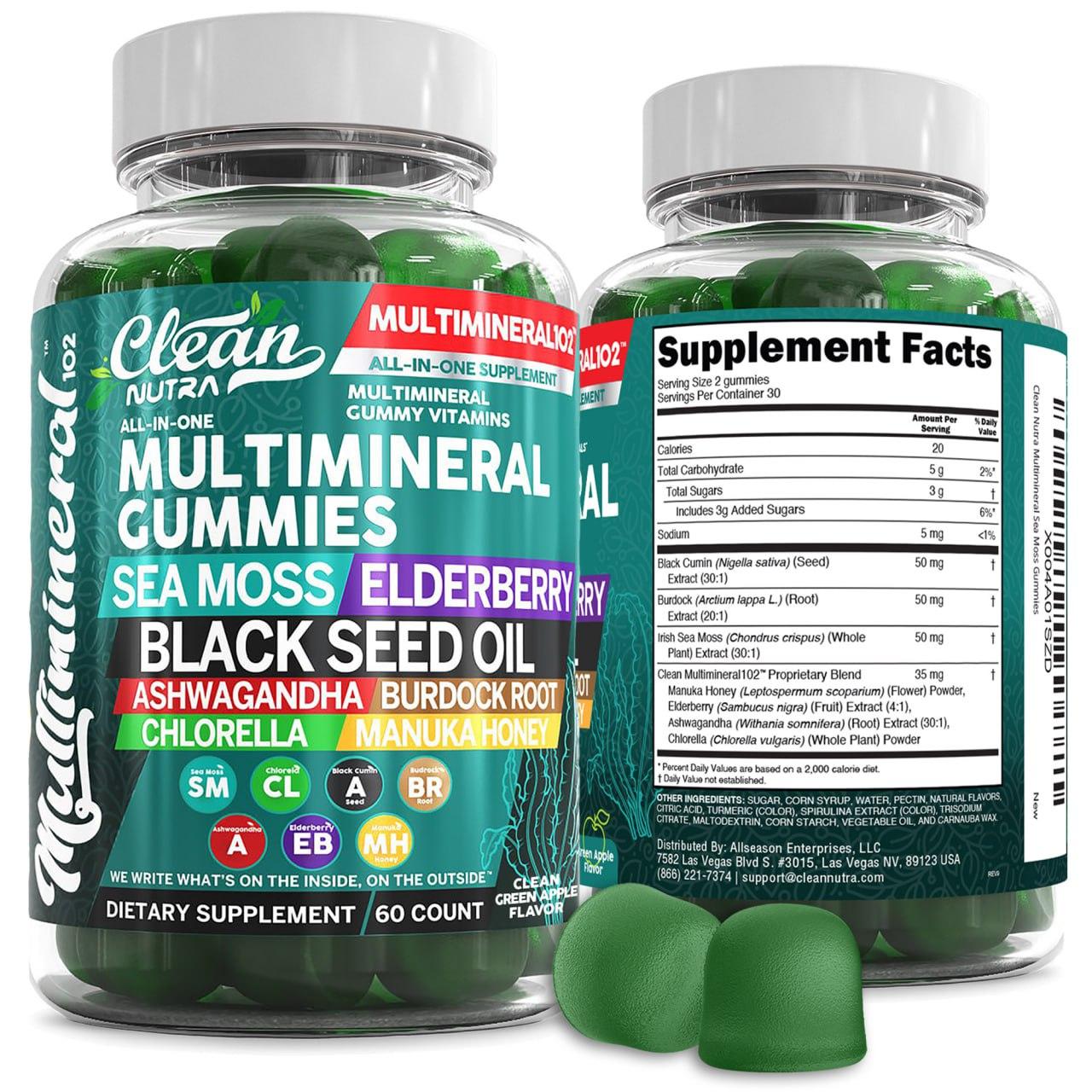 MultiMineral Sea Moss Gummies